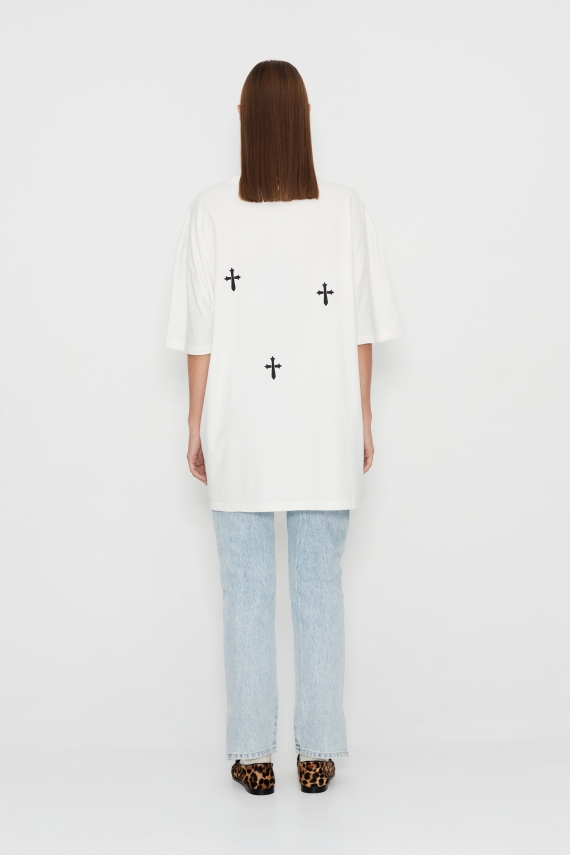 ROCK SOULS T-SHIRT WHITE WOMEN