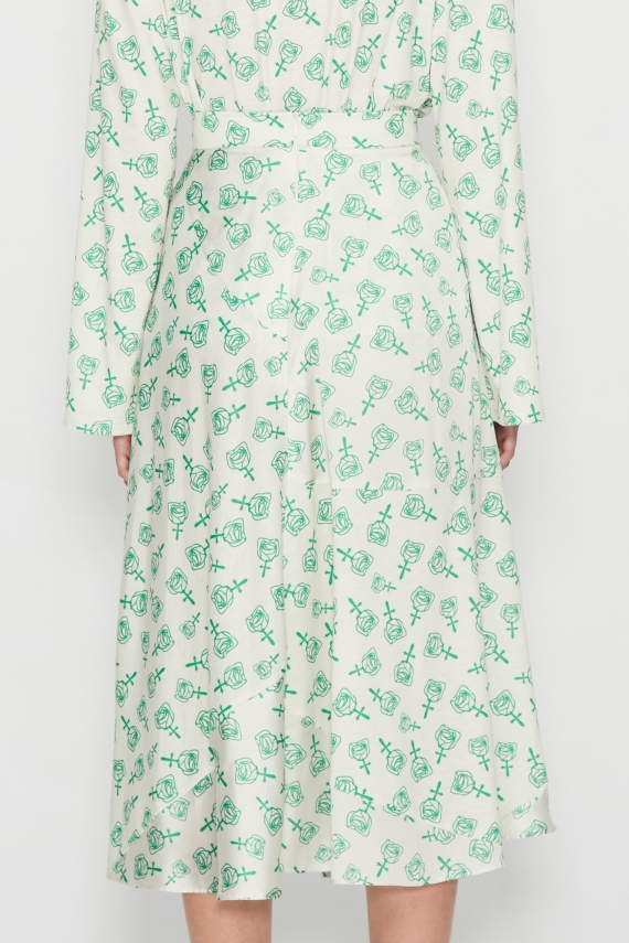 ROSES OF FAITH SKIRT