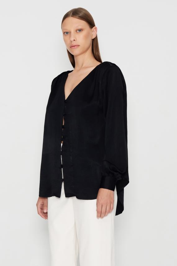 ABYSS KISS SHIRT BLACK