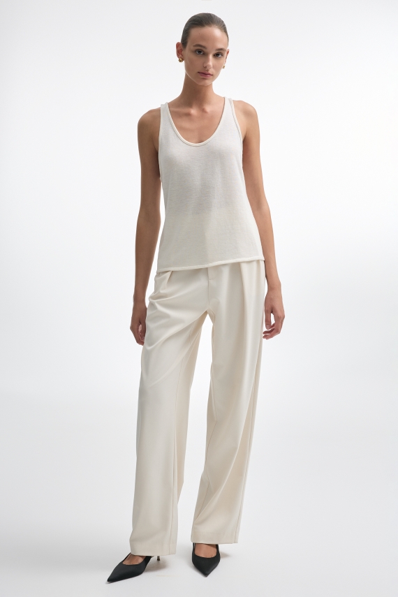 WHITNEY TOP ECRU