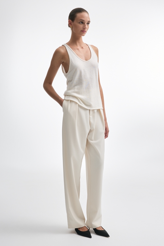 WHITNEY TOP ECRU