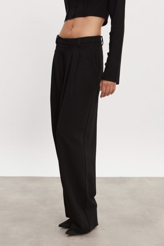 HOURGLASS TROUSERS BLACK WOMEN/MEN
