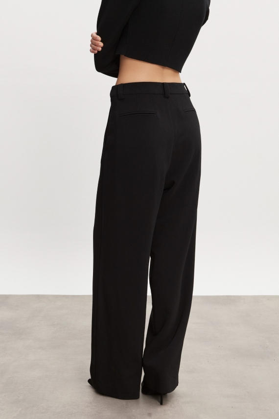 HOURGLASS TROUSERS BLACK WOMEN/MEN