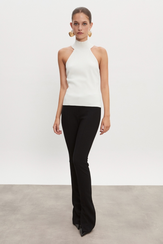 HEAVEN KNITTED TOP OFF WHITE