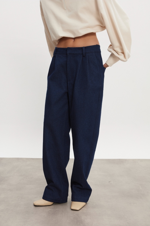 AMERICA DENIM TROUSERS DARK BLUE 