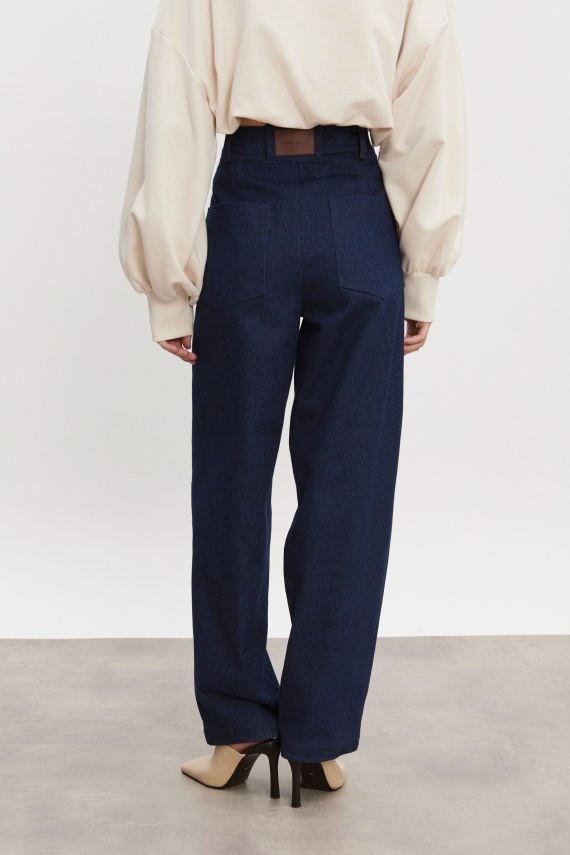 AMERICA DENIM TROUSERS DARK BLUE 