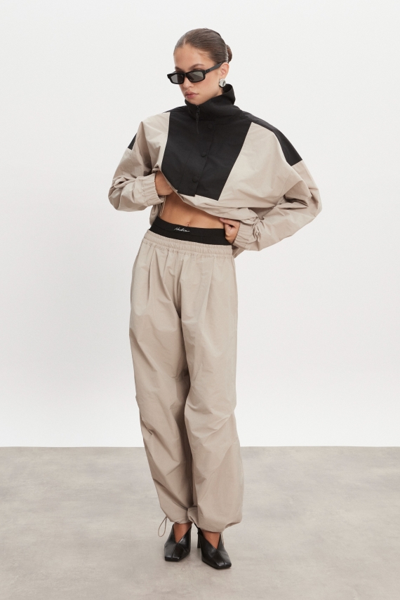 PAOLO TRACKPANTS GREIGE