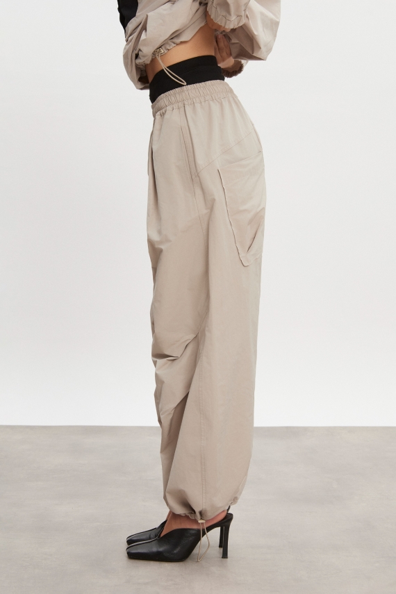 PAOLO TRACKPANTS GREIGE