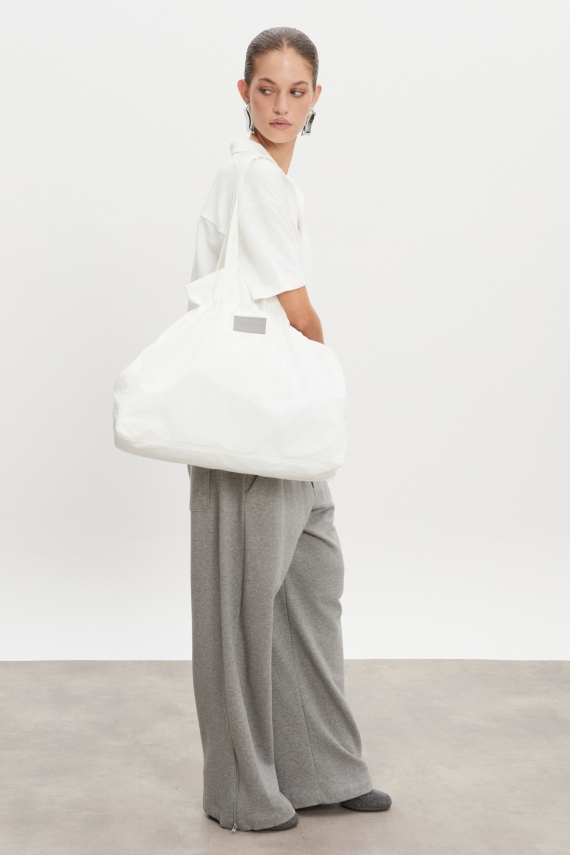 PAOLO TOTE BAG WHITE WOMEN/MEN