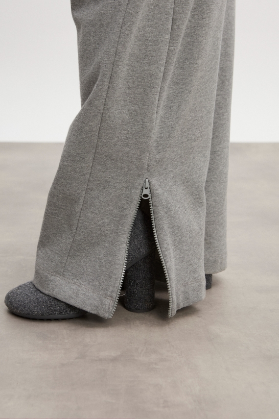 ZEN TRACKPANTS GREY MELANGE WOMEN/MEN