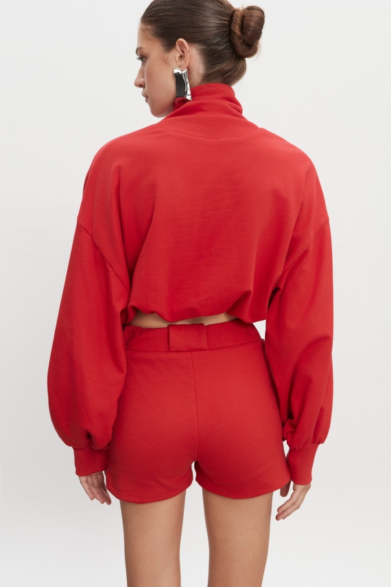 ZEN BLOUSE RED
