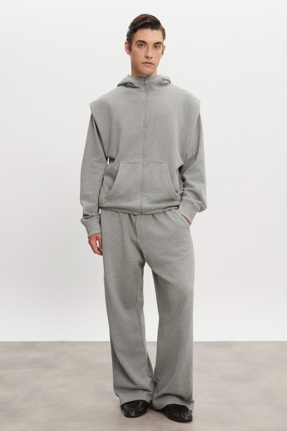 ZEN JACKET MEN GREY MELANGE