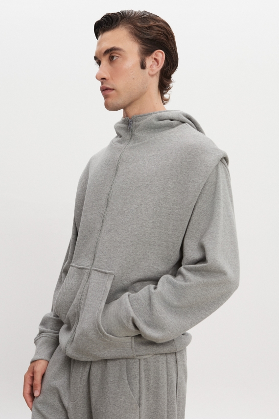 ZEN JACKET MEN GREY MELANGE