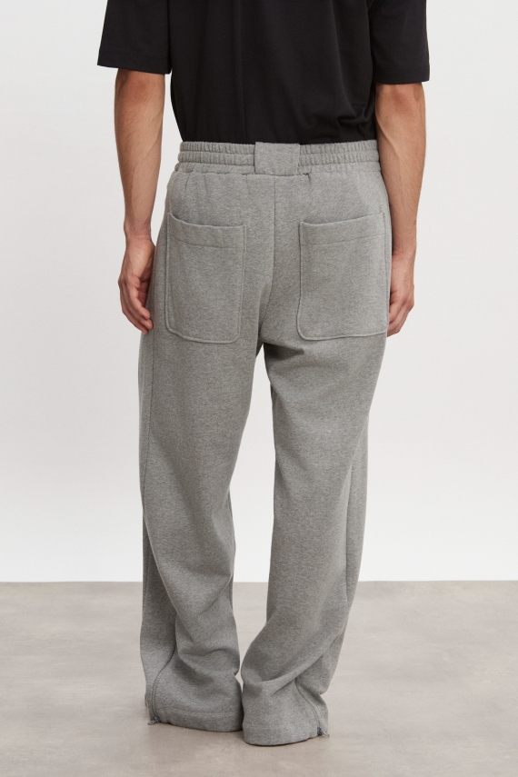 ZEN TRACKPANTS GREY MELANGE WOMEN/MEN