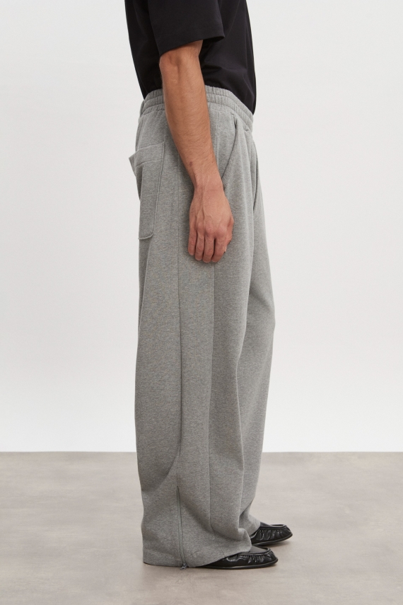 ZEN TRACKPANTS GREY MELANGE WOMEN/MEN