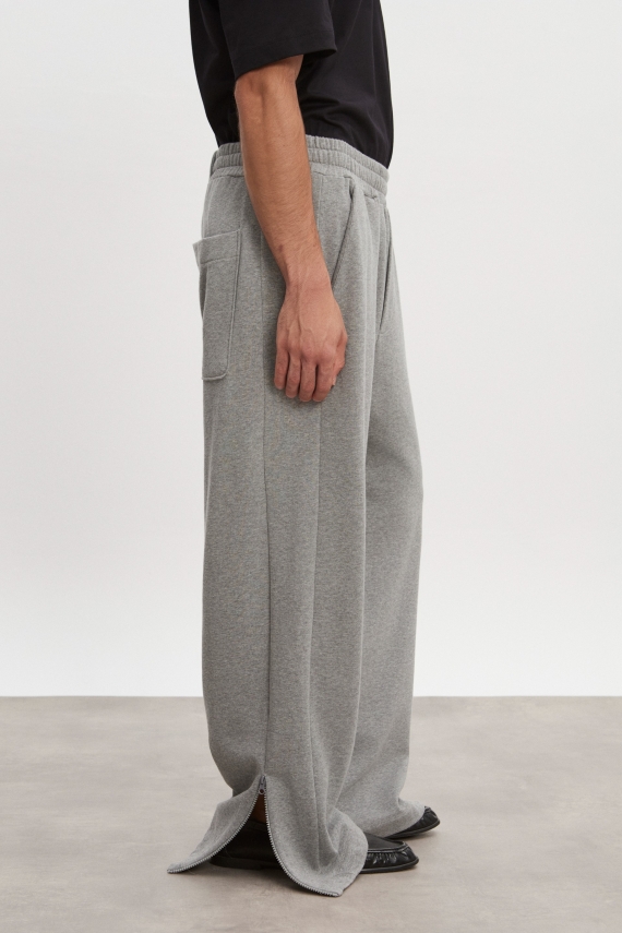 ZEN TRACKPANTS GREY MELANGE WOMEN/MEN