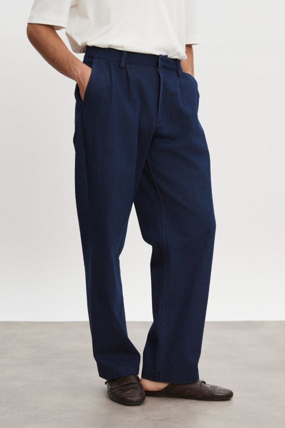 AMERICA DENIM TROUSERS DARK BLUE 