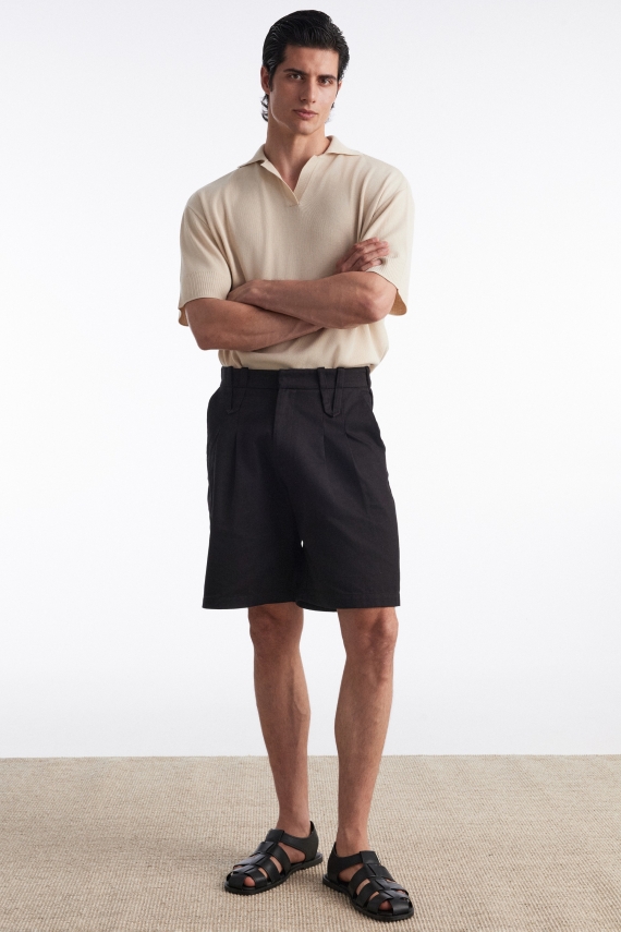 DOLLY BERMUDA BLACK