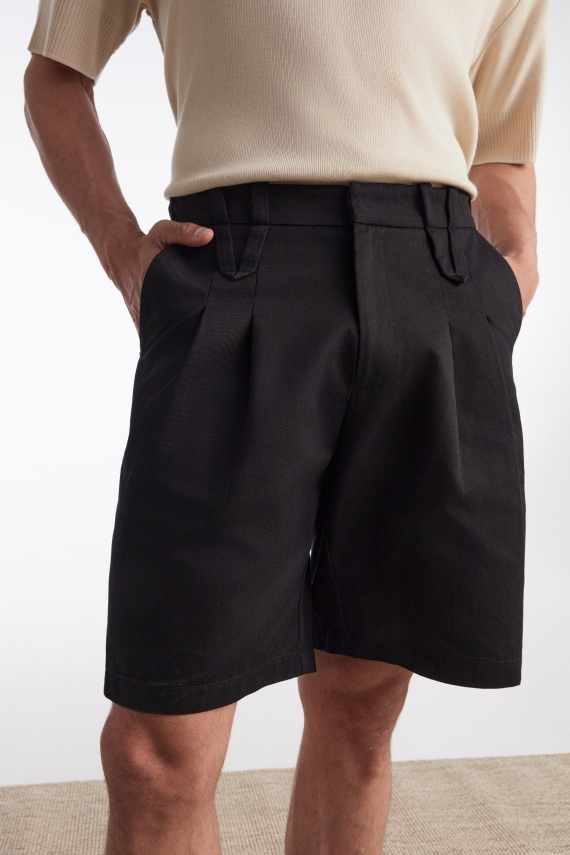 DOLLY BERMUDA BLACK