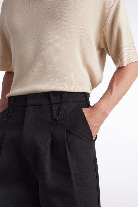 DOLLY BERMUDA BLACK