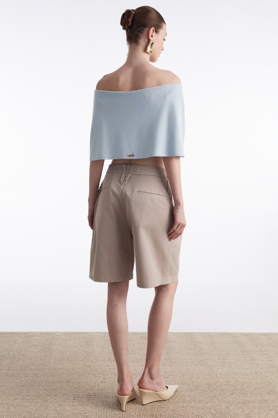 FINE LINE KNITTED TOP CIEL