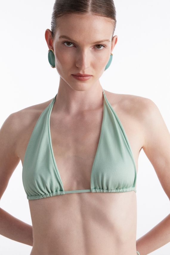 AMORA TRIANGLE BIKINI PISTACHIO