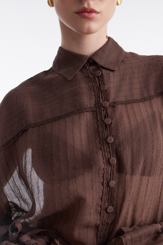 HAN SHIRT BROWN