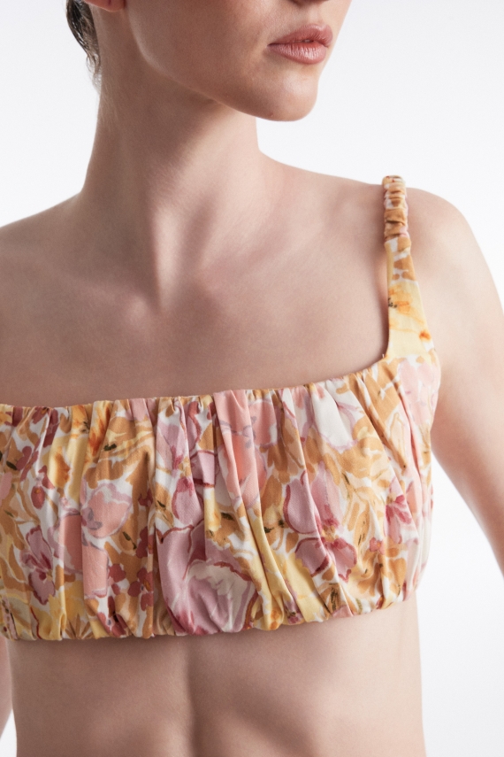 ALICE TOP FLORAL PINK