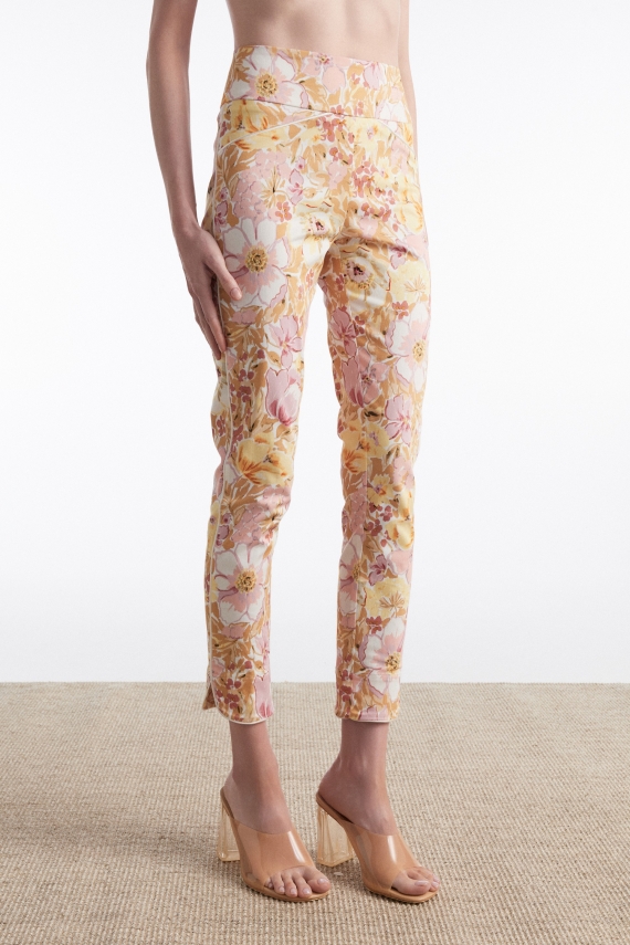 ALICE TROUSERS FLORAL PINK