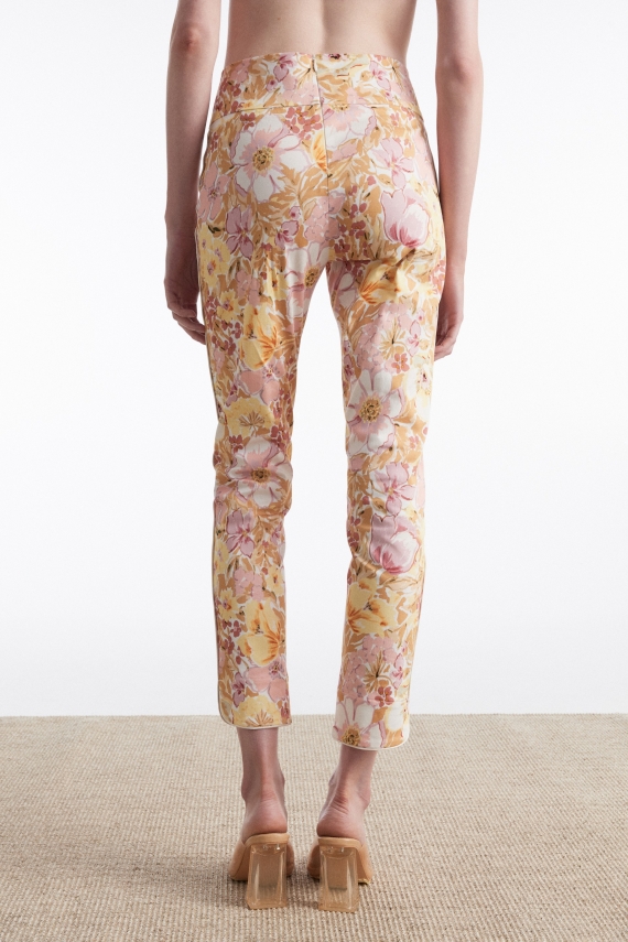 ALICE TROUSERS FLORAL PINK