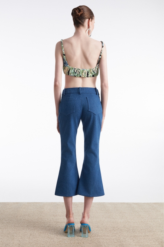 SALTWATER DENIM TROUSERS BLUE