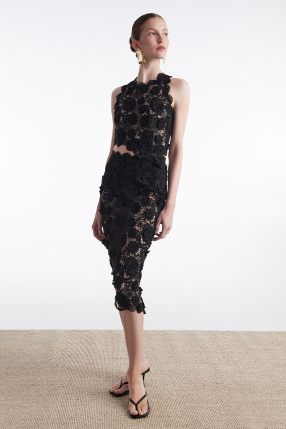 CHARLOTTE TOP BLACK