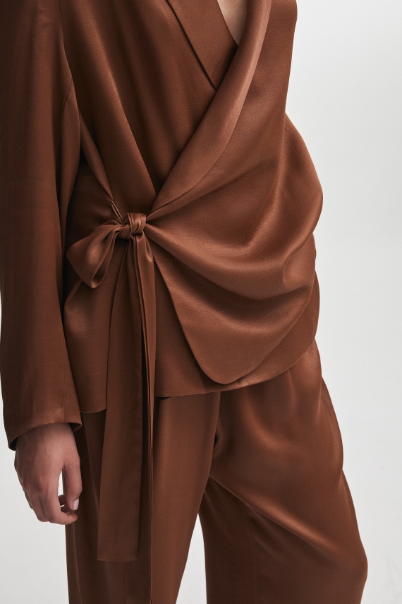 ESPRESSO BLAZER BROWN