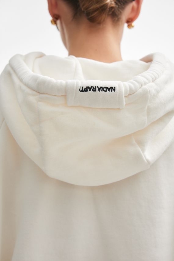 ATHLE HOODIE OFF WHITE