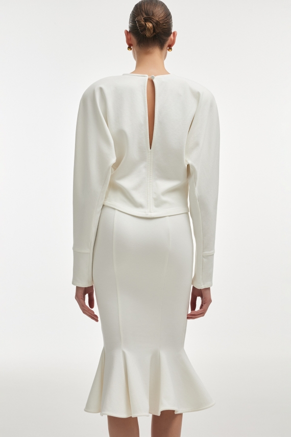FLEUR TOP WHITE