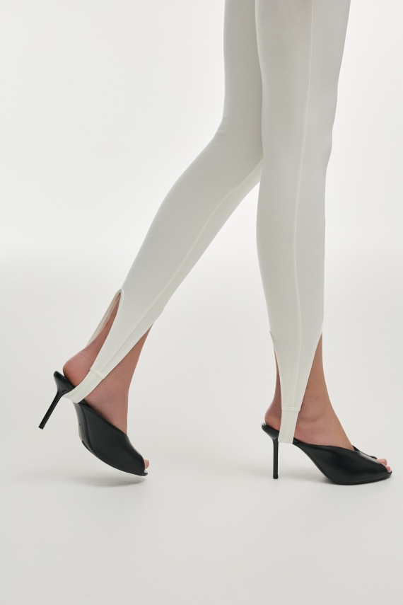 FLEUR LEGGINGS WHITE 
