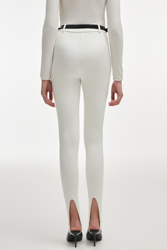 FLEUR LEGGINGS WHITE 
