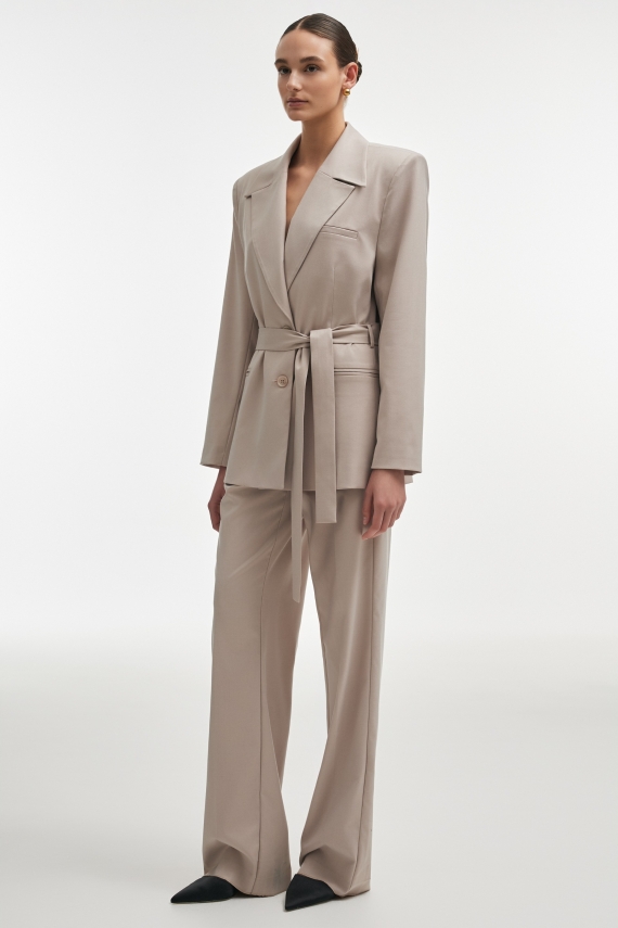 AURA BLAZER GREY