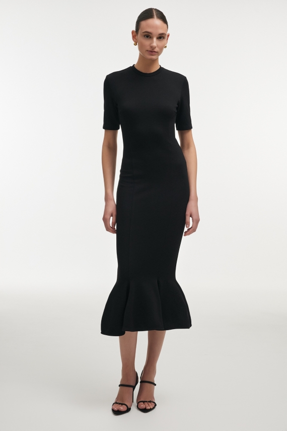 FLEUR DRESS BLACK
