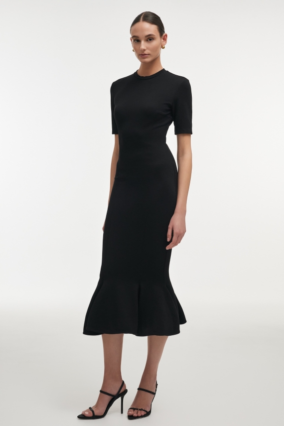 FLEUR DRESS BLACK