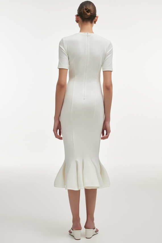 FLEUR DRESS WHITE