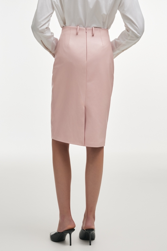 CANDY LEATHER SKIRT