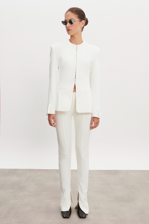 HOURGLASS BLAZER OFF WHITE