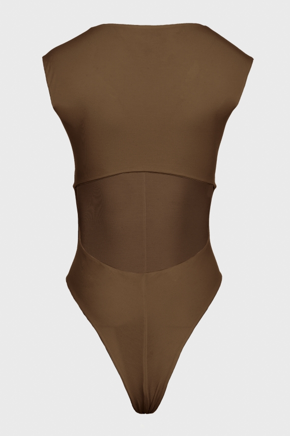 BROOKE BODYSUIT BROWN