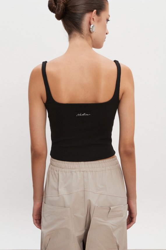 BITE TOP BLACK