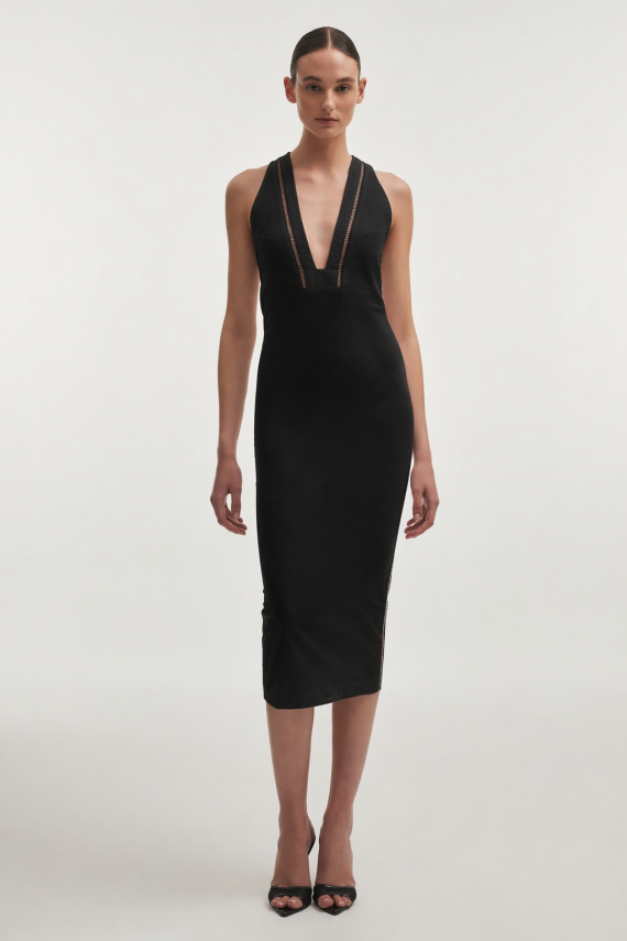 DAMA DRESS BLACK