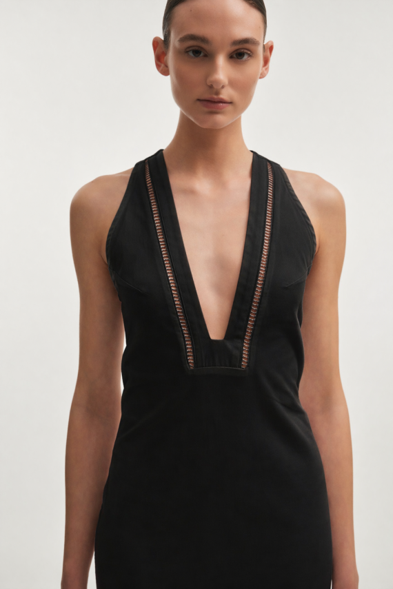 DAMA DRESS BLACK