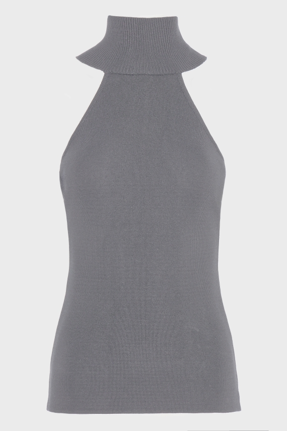 HEAVEN KNITTED TOP GREY