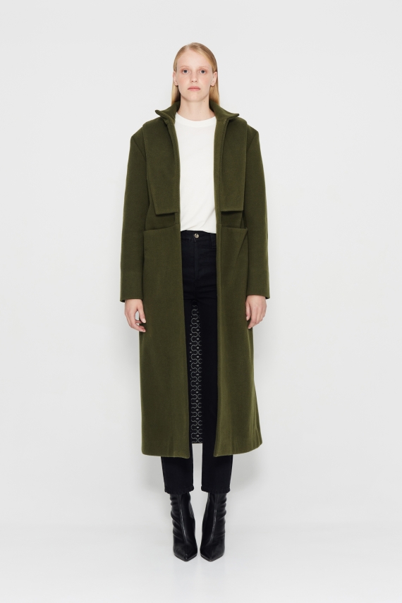 FINE DYNAMICS COAT KHAKI