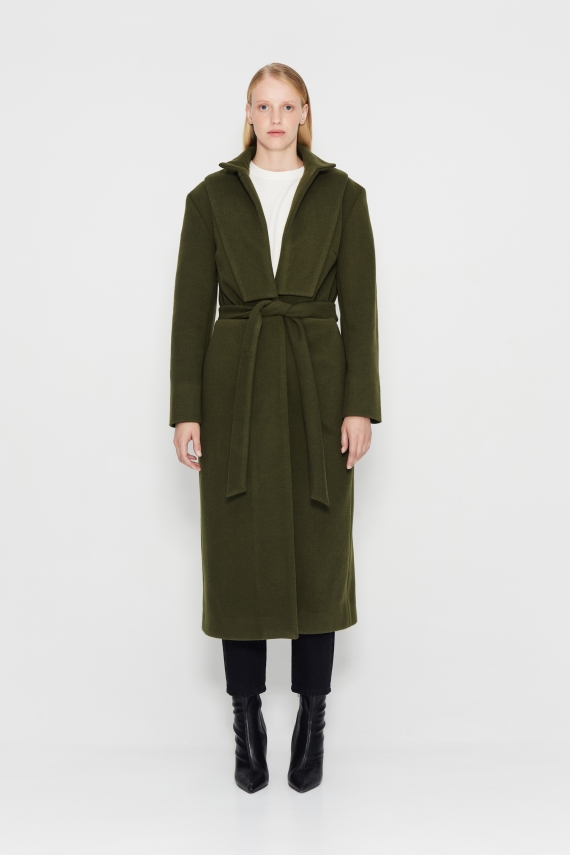 FINE DYNAMICS COAT KHAKI